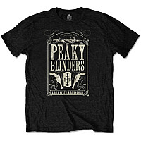 Peaky Blinders koszulka, Soundtrack Black, męskie