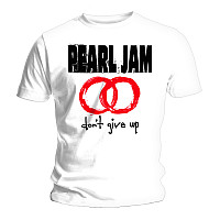 Pearl Jam koszulka, Don't Give Up White, męskie