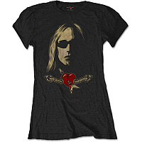 Tom Petty koszulka, Shades & Logo Girly Black, damskie
