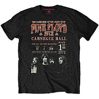 Pink Floyd koszulka, Carnegie ´72 Black, męskie