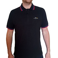 Pink Floyd polo koszulka, DSOTM Prism Black, męskie