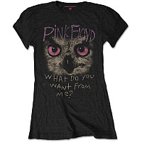 Pink Floyd koszulka, Owl - WDYWFM? Black Girly, damskie