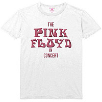 Pink Floyd koszulka, In Concert Hi-Build White, męskie