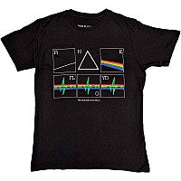 Pink Floyd koszulka, Prism Heart Beat Black, męskie