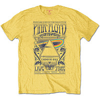 Pink Floyd koszulka, Carnegie Hall Poster Yellow, męskie