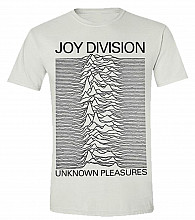 Joy Division koszulka, Unknown Pleasures White, męskie