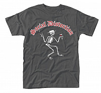 Social Distortion koszulka, Skelly Logo Grey, męskie
