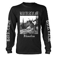 Burzum koszulka długi rękaw, Filosofem 2018 Black, męskie