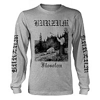 Burzum koszulka długi rękaw, Filosofem 3 Grey, męskie