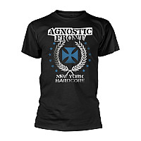 Agnostic Front koszulka, Blue Iron Cross, męskie