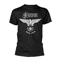 Saxon koszulka, ESTD 1979 Black, męskie