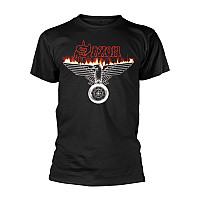 Saxon koszulka, Wheels Of Steel Black, męskie