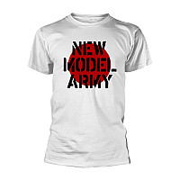 New Model Army koszulka, Logo White, męskie