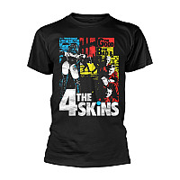 4 Skins koszulka, The Good The Bad & The 4 Skins Black, męskie