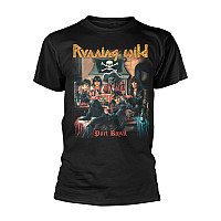 Running Wild koszulka, Port Royal Black, męskie