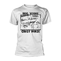 Neil Young koszulka, Zuma White, męskie