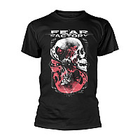 Fear Factory koszulka, Genexus Skull Poster Black, męskie