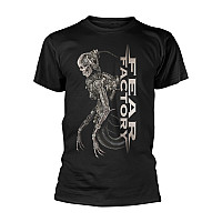 Fear Factory koszulka, Mechanical Skeleton BP Black, męskie
