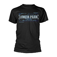 Linkin Park koszulka, Meteora Blue Spray Black, męskie