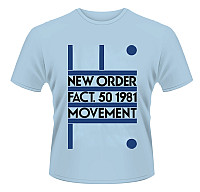 New Order koszulka, Movement Blue, męskie