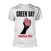 Green Day koszulka, American Idiot BP White, męskie