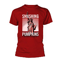 Smashing Pumpkins koszulka, Zeitgeist Statue BP Red, męskie