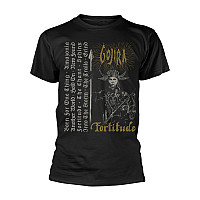Gojira koszulka, Fortitude Tracklist Organic Black, męskie
