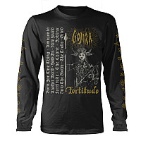 Gojira koszulka długi rękaw, Fortitude Tracklist Black, męskie
