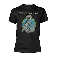 Whitesnake koszulka, Circle Snake Black, męskie