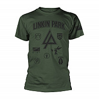 Linkin Park koszulka, Patches Green, męskie