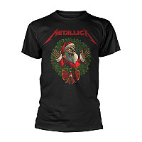 Metallica koszulka, Creeping Santa Black, męskie