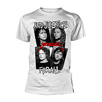 Metallica koszulka, Faces First Four Albums BP White, męskie