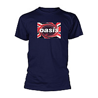 Oasis koszulka, Union Jack Blue, męskie