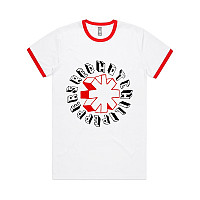 Red Hot Chili Peppers koszulka, Hand Drawn Ringer White, męskie