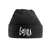 Gojira zimowa czapka zimowa, Logo Black, unisex