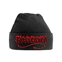 Possessed zimowa bavlněný czapka zimowa, Logo Black, unisex