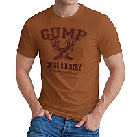 Forrest Gump koszulka, Cross Country Burnt Orange, męskie