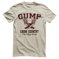 Forrest Gump koszulka, Cross Country Khaki, męskie