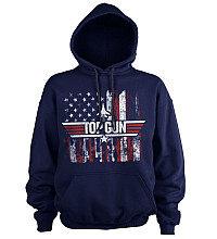 Top Gun bluza, America Hoodie Blue, męska