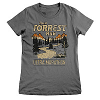 Forrest Gump koszulka, Ultra Marathon Girly Dark Grey, damskie
