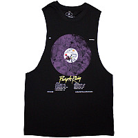 Prince podkoszulek, Purple Rain Disc Black, męskie