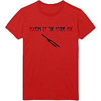 Queens of the Stone Age koszulka, Deaf Songs Red, męskie