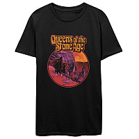 Queens of the Stone Age koszulka, Hell Ride Black, męskie