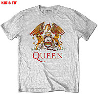 Queen koszulka, Classic Crest Heather Grey, dziecięcy