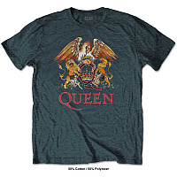 Queen koszulka, Classic Crest Heather, męskie