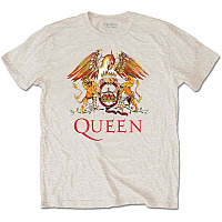 Queen koszulka, Classic Crest Sand, męskie