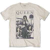 Queen koszulka, Vintage Frame Sand, męskie