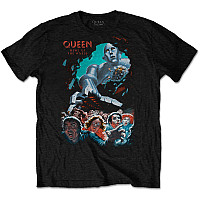 Queen koszulka, News Of The World Vintage Black, męskie