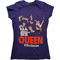 Queen koszulka, Killer Queen Girly Purple, damskie