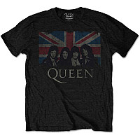 Queen koszulka, Union Jack Black, męskie
